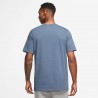 Nike T-Shirt Big Logo Jordan Blu Uomo