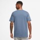 Nike T-Shirt Big Logo Jordan Blu Uomo