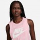 Nike Canottiera Logo Rosa Donna