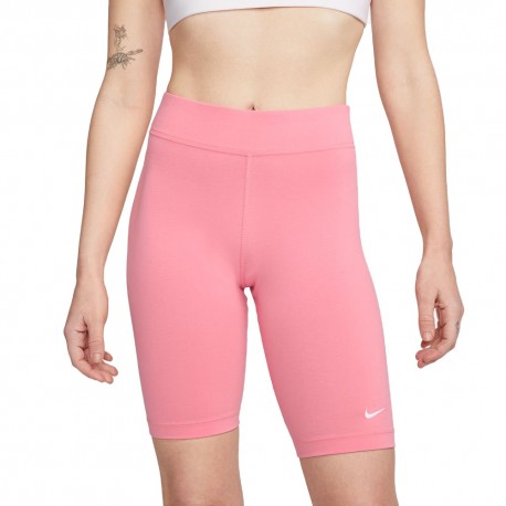 Nike Shorts Bikers Essential Fuxia Donna