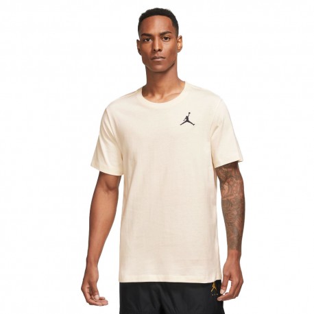 Nike T-Shirt Logo Cuore Jordan Avorio Uomo