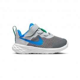 Nike Revolution 6 Td Grigio Blu - Scarpe Ginnastica Bambino