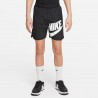 Nike Shorts Wovent Logo Nero Bambino