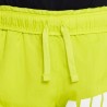 Nike Shorts Wovent Logo Lime Bambino