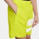 Nike Shorts Wovent Logo Lime Bambino