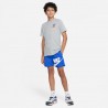 Nike Shorts Wovent Logo Blu Bambino