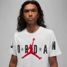 Nike T-Shirt Logo E Scritta Jordan Bianco Uomo