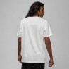 Nike T-Shirt Logo E Scritta Jordan Bianco Uomo