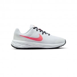 Nike Revolution 6 Gs Grigio Coral - Scarpe Ginnastica Bambina