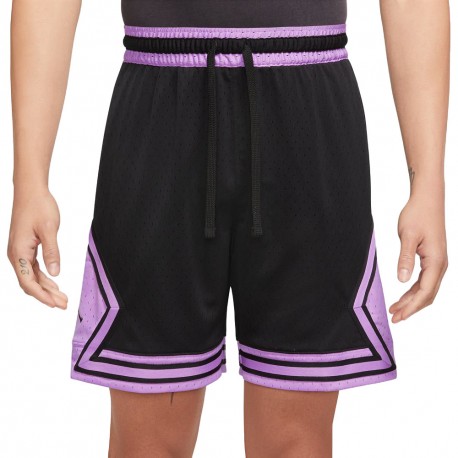 Nike Shorts Mesh Diamond Jordan Viola Uomo