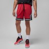 Nike Shorts Mesh Diamond Jordan Rosso Uomo