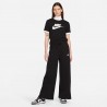 Nike T-Shirt Logo Nero Donna