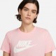 Nike T-Shirt Logo Rosa Donna