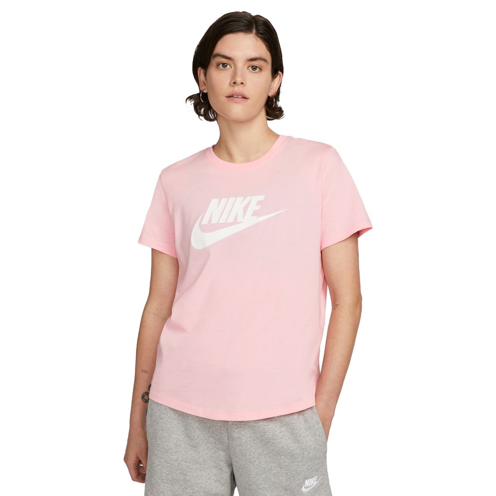 Image of Nike T-Shirt Logo Rosa Donna M