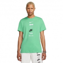 Nike T-Shirt Tee Club Verde Uomo