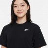 Nike T-Shirt Dress Nero Bambina