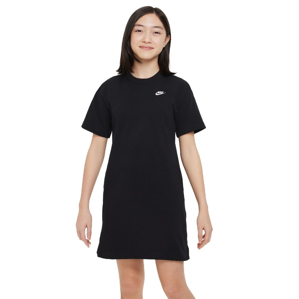 Nike T-Shirt Dress Nero Bambina L