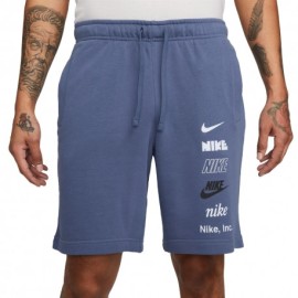 Nike Shorts Mlogo Blu Uomo