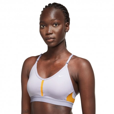 Nike Reggiseno Sportivo Indy Lilla Donna