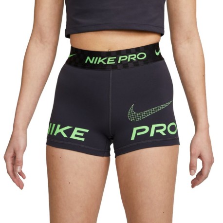 Nike Shorts Sportivi Pro Grigio Donna