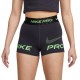 Nike Shorts Sportivi Pro Grigio Donna