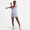 Nike Shorts Sportivi 2In 1 Lilla Donna