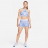 Nike Shorts Sportivi Fantasia Azzurro Donna