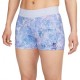 Nike Shorts Sportivi Fantasia Azzurro Donna