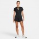 Nike Shorts Sportivi 2In1 Nero Donna