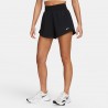 Nike Shorts Sportivi 2In1 Nero Donna