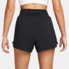 Nike Shorts Sportivi 2In1 Nero Donna