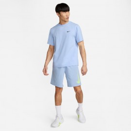 Nike Shorts Sportivi Big Logo Azzurro Uomo
