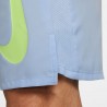 Nike Shorts Sportivi Big Logo Azzurro Uomo