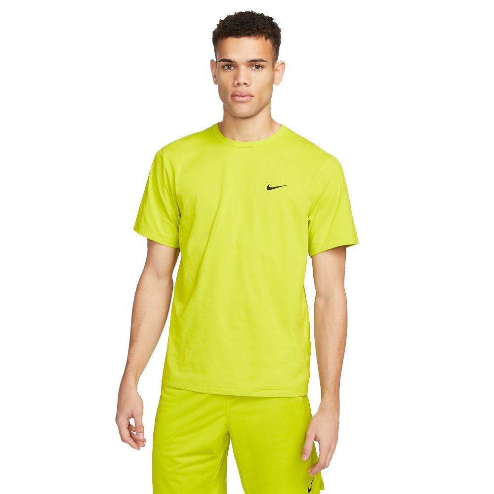 Nike Maglietta Palestra Logo Lime Uomo XL