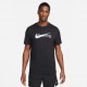 Nike Maglietta Palestra Training Nero Uomo