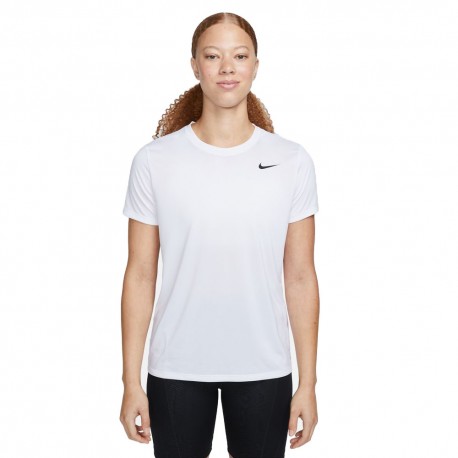 Nike Maglietta Palestra One Bianco Donna