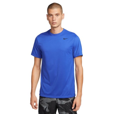 Nike Maglietta Palestra Blu Uomo