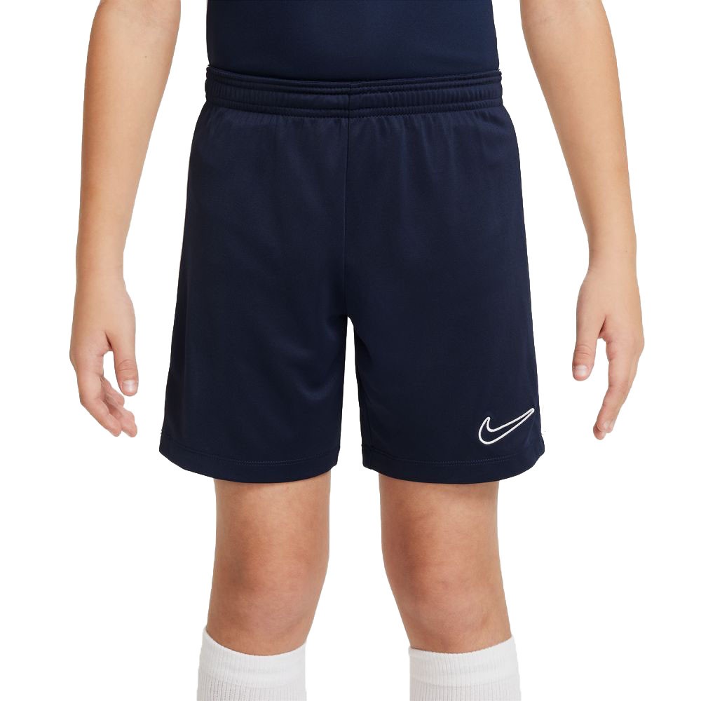Nike pantaloncini calcio academy23 blu bianco bambino m