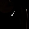 Nike Crop Top Running Fast Nero Reflective Argento Donna