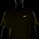 Nike Maglia Running Miler Breathe Bright Cactus Reflective Argento Uomo