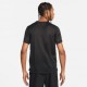 Nike Maglia Running Miler Breathe Nero Reflective Argento Uomo