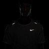 Nike Maglia Running Rise 365 Bianco Reflective Argento Uomo