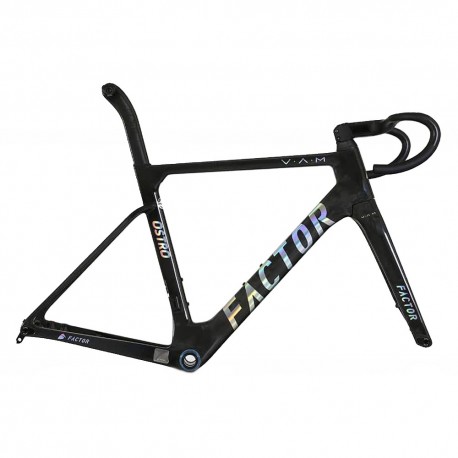 Factor Kit Telaio Ostro Vam Disc 420X110 Nero Lucido Carbon Chrome