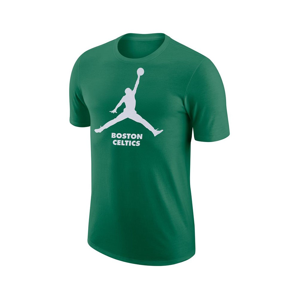 Nike T-Shirt Basket Nba Celtics Jordan Verde Bianco Uomo XL