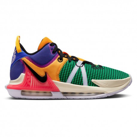 Nike Lebron Witness 7 Viola Nero - Scarpe Basket Uomo