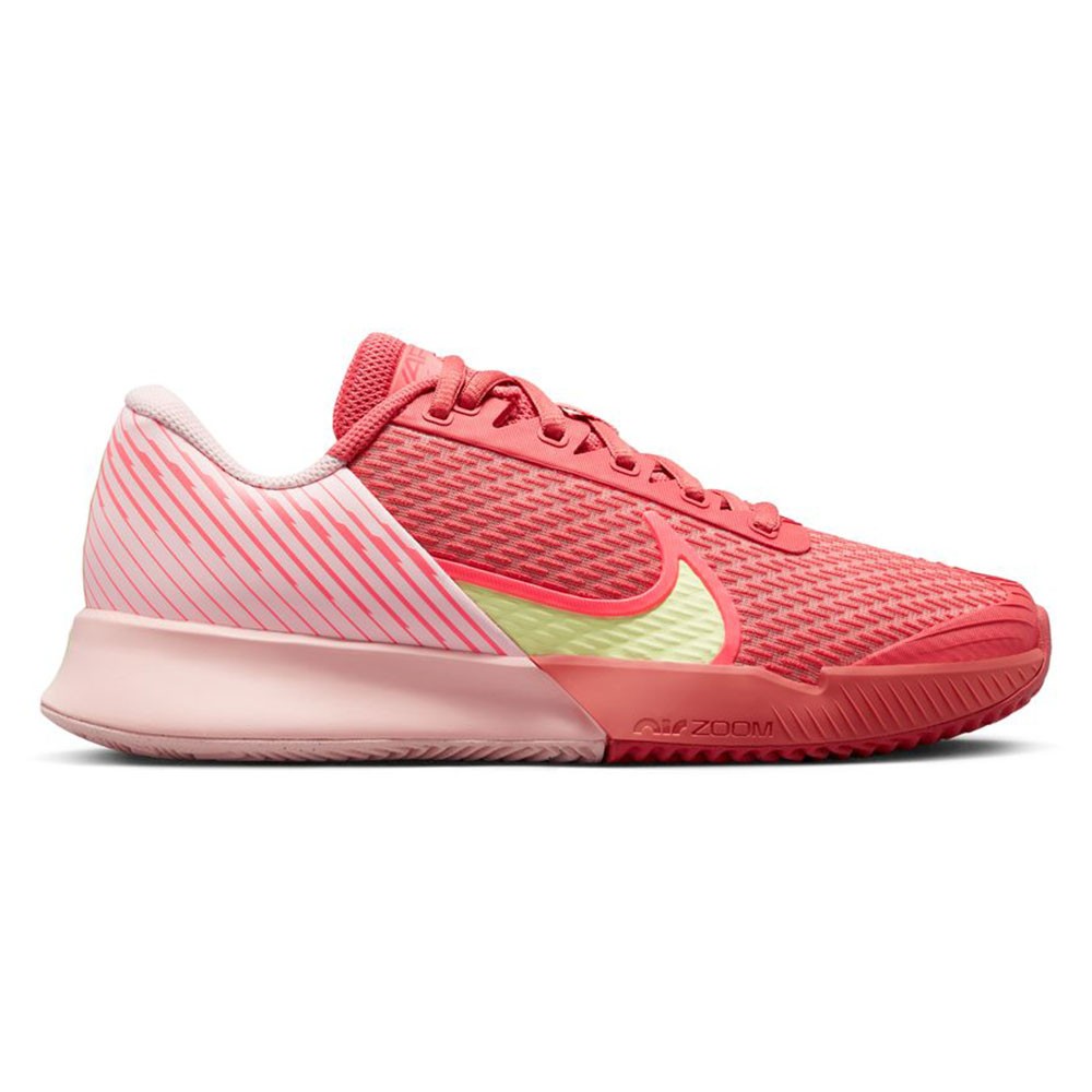 Image of Nike Zoom Vapor Pro 2 Clay Rosso Rosa Giallo - Scarpe Da Tennis Donna EUR 40 / US 8,5