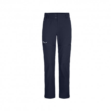 Salewa Pantaloni Trekking Convertibile Talvena Navy Blazer Donna