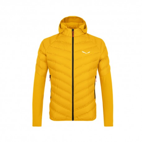 Salewa Giacca Trekking Agner Hybrid Rds Down Oro Uomo