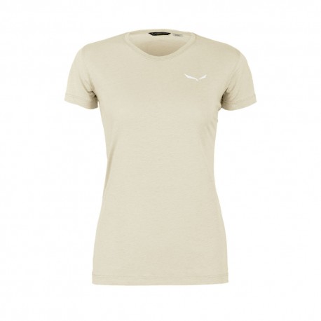Salewa Maglia Trekking Lavaredo Hemp Logo Oatmeal Donna