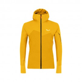 Salewa Giacca Trekking Softshell Trekking Agner Dst Oro Uomo